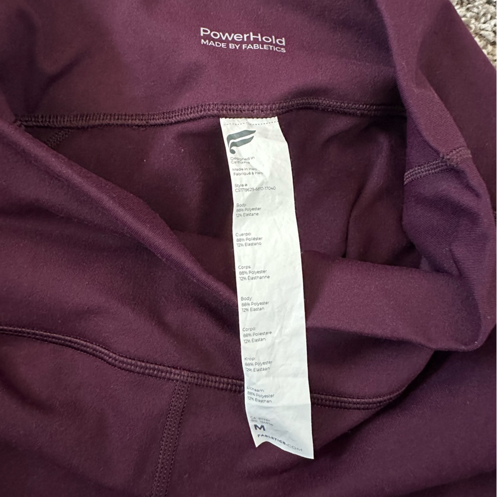 Nwot Fabletics Power Hold Leggings - image 5